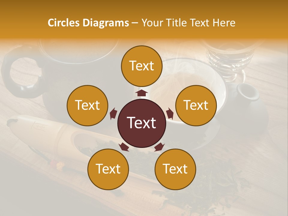 Drink Herbal Mug PowerPoint Template