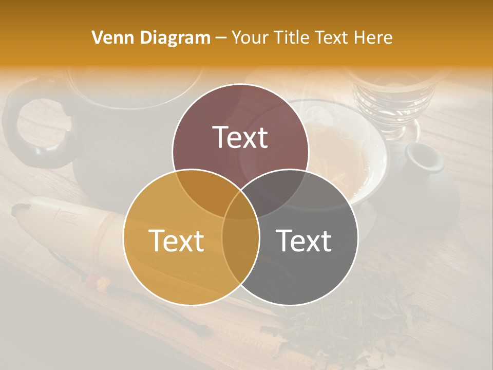 Drink Herbal Mug PowerPoint Template