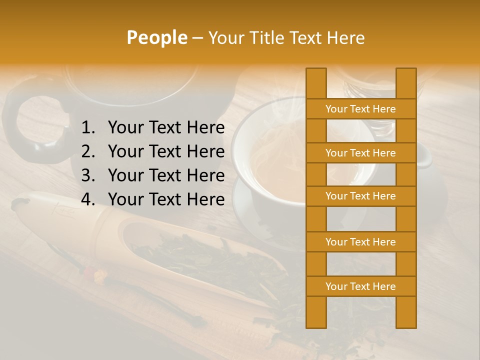 Drink Herbal Mug PowerPoint Template
