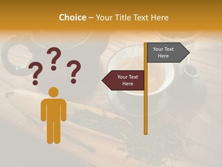 Drink Herbal Mug PowerPoint Template
