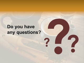 Drink Herbal Mug PowerPoint Template