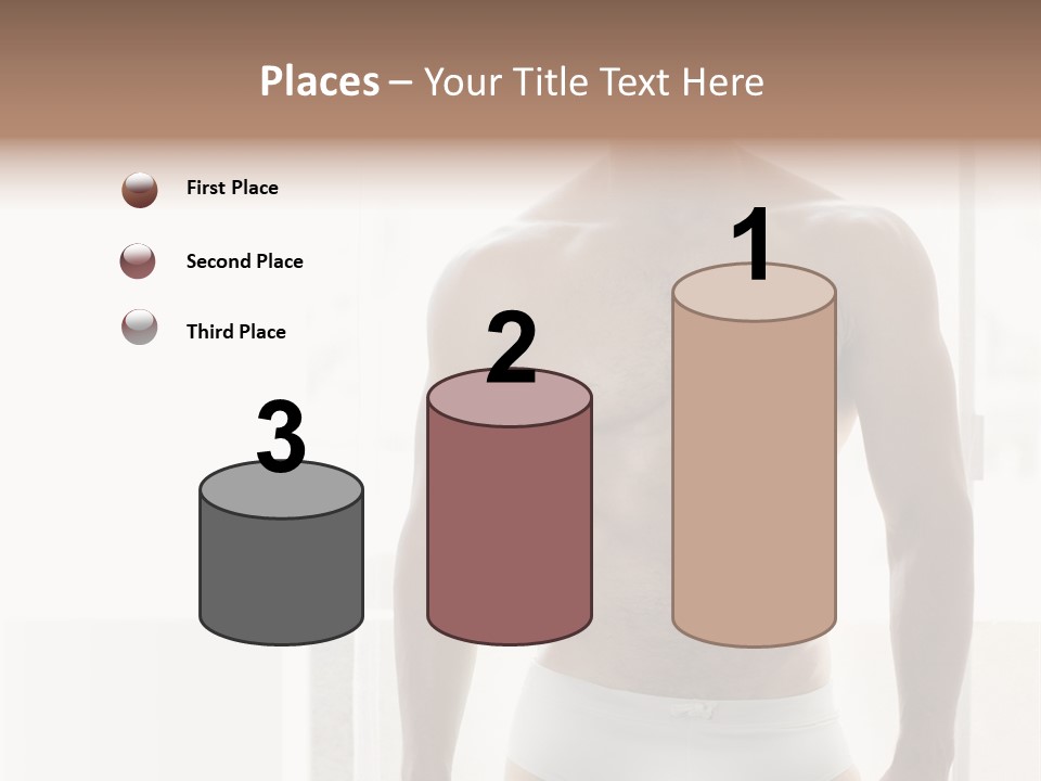 Human Waist Man PowerPoint Template