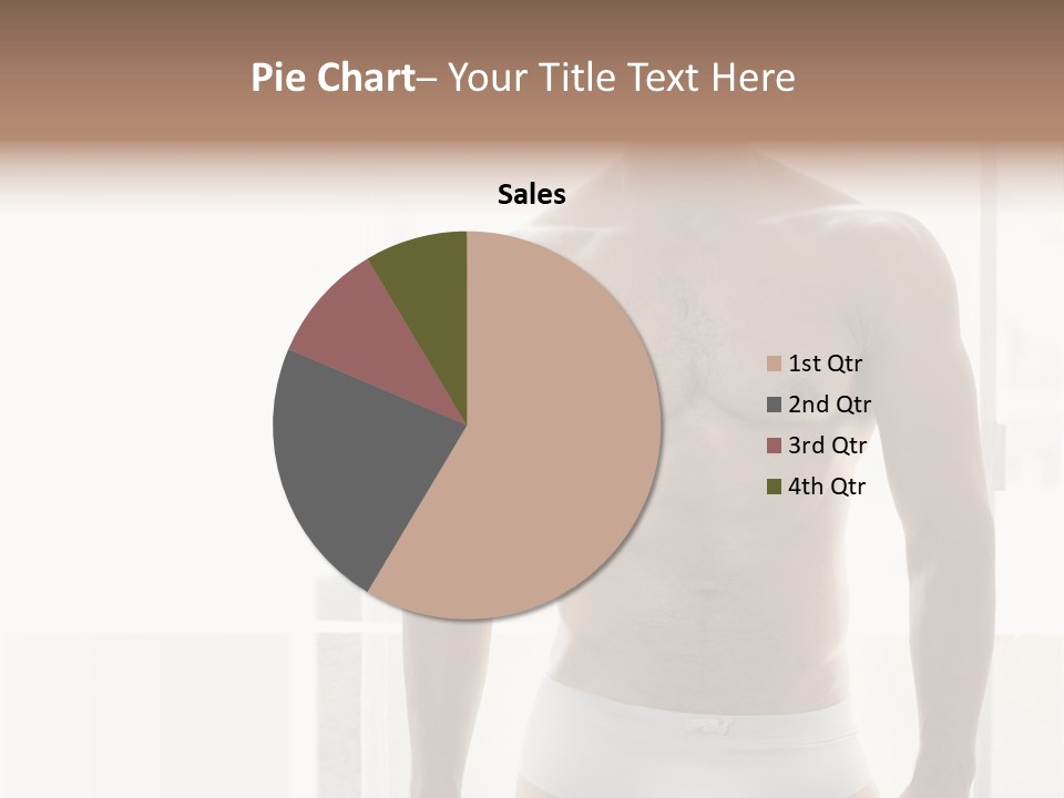 Human Waist Man PowerPoint Template