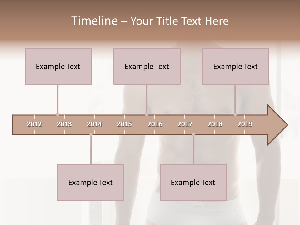 Human Waist Man PowerPoint Template