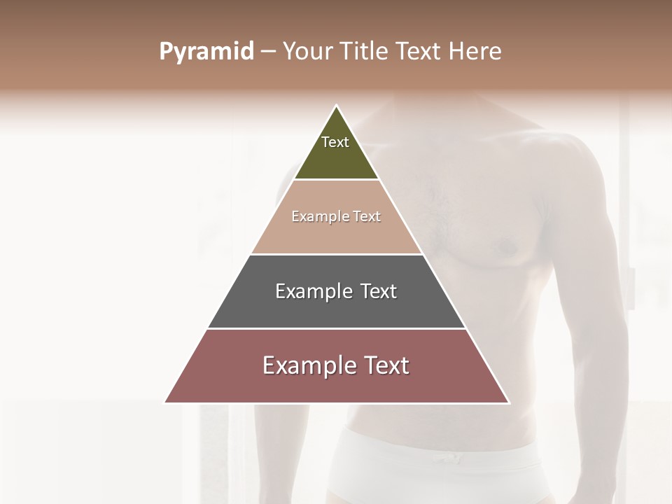 Human Waist Man PowerPoint Template