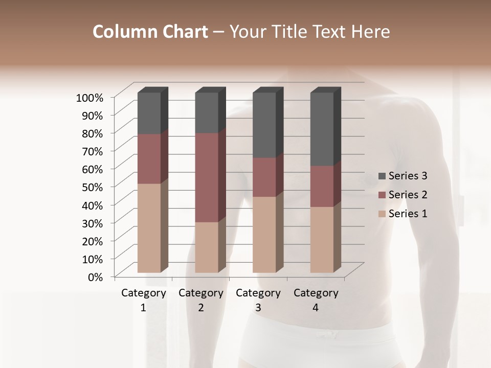 Human Waist Man PowerPoint Template