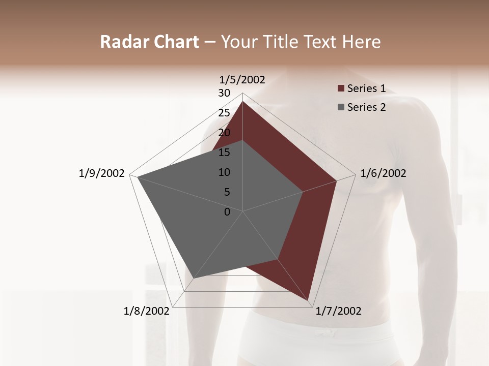 Human Waist Man PowerPoint Template