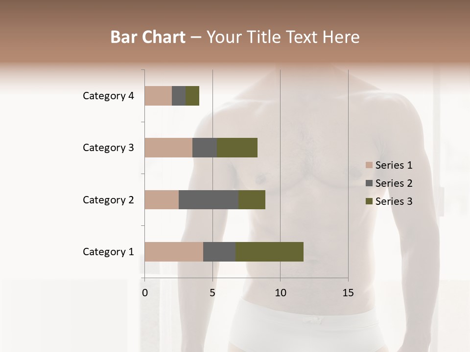 Human Waist Man PowerPoint Template