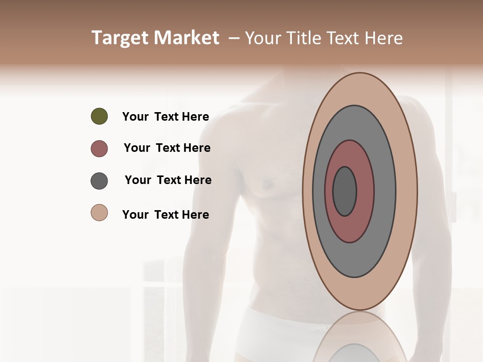 Human Waist Man PowerPoint Template