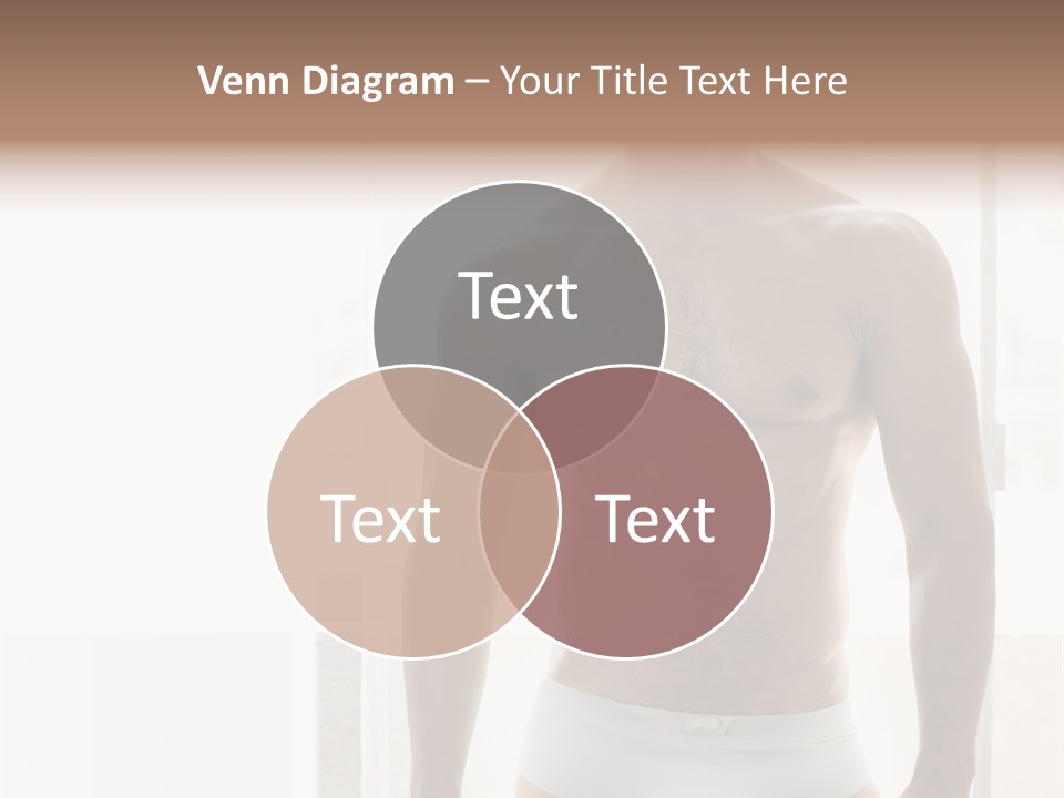 Human Waist Man PowerPoint Template