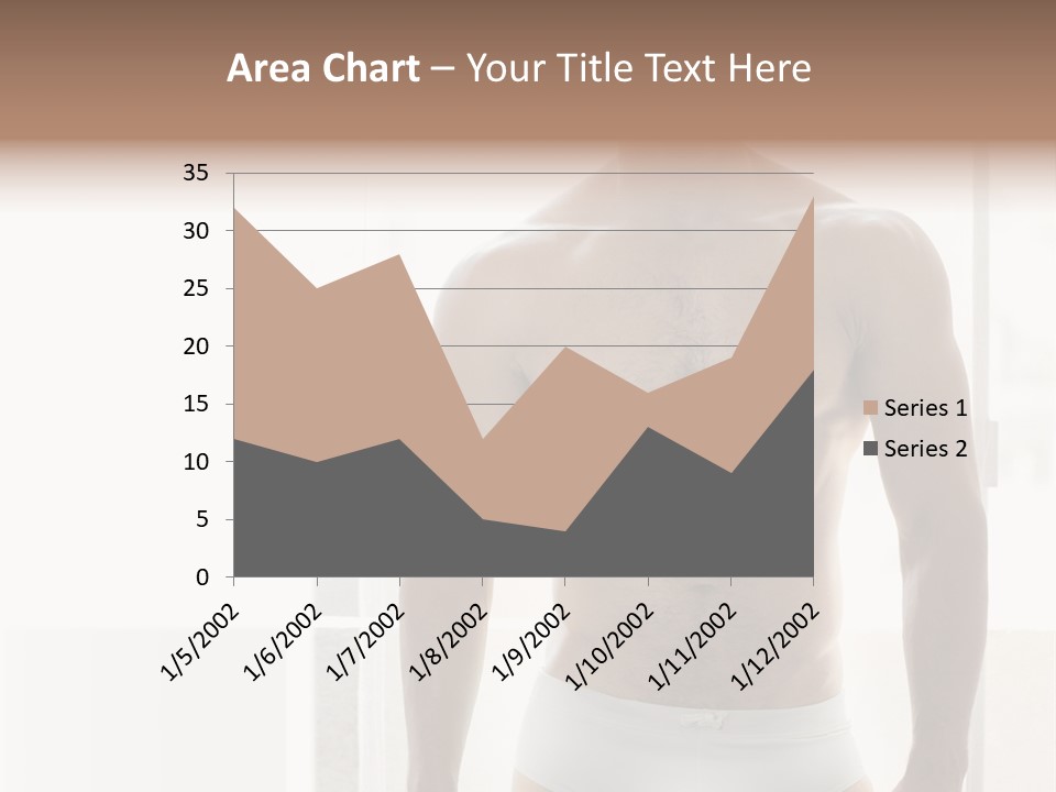 Human Waist Man PowerPoint Template
