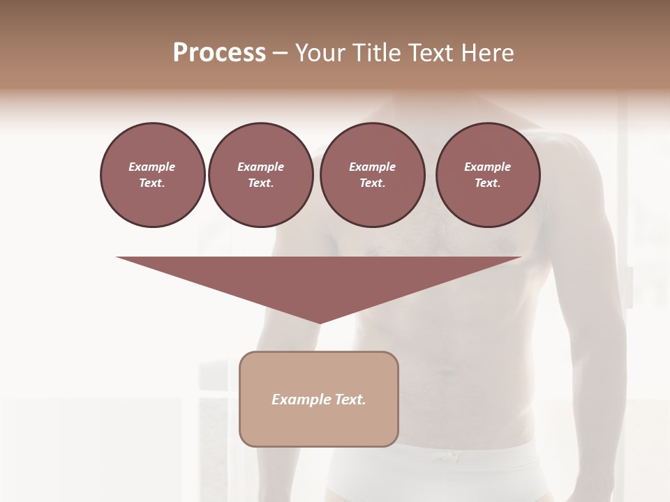 Human Waist Man PowerPoint Template