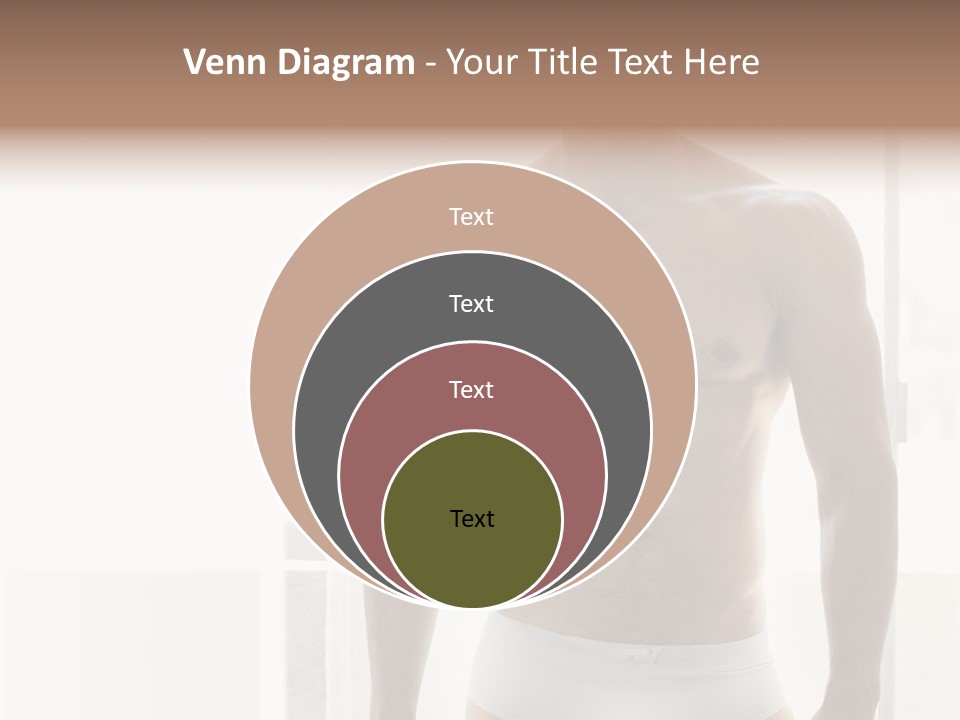 Human Waist Man PowerPoint Template