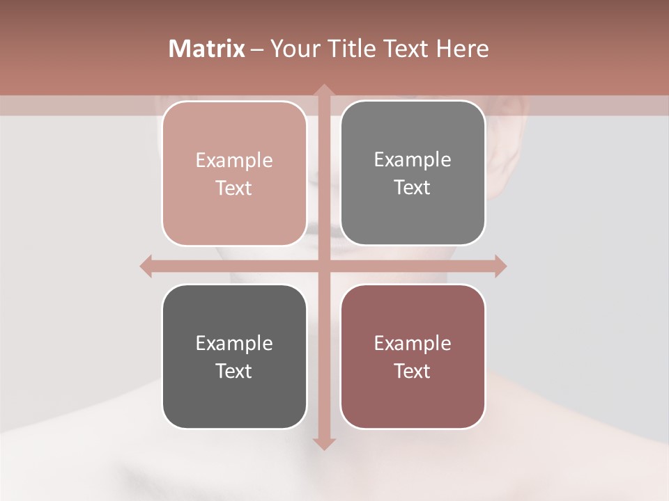 Beauty Girl Portrait PowerPoint Template