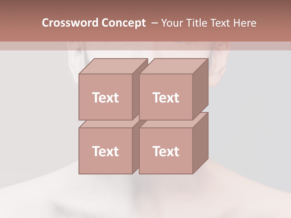 Beauty Girl Portrait PowerPoint Template