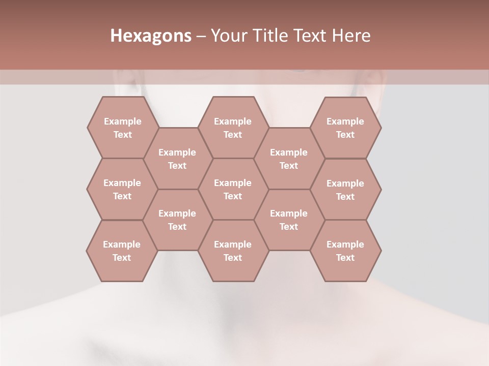 Beauty Girl Portrait PowerPoint Template