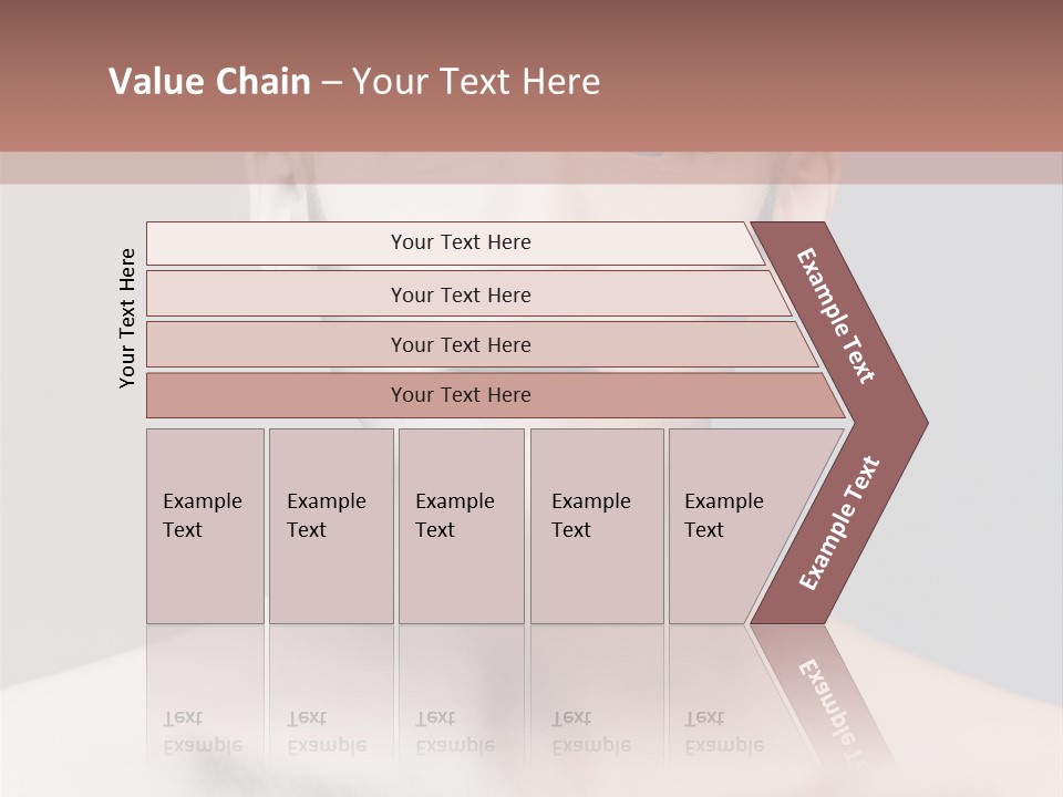 Beauty Girl Portrait PowerPoint Template