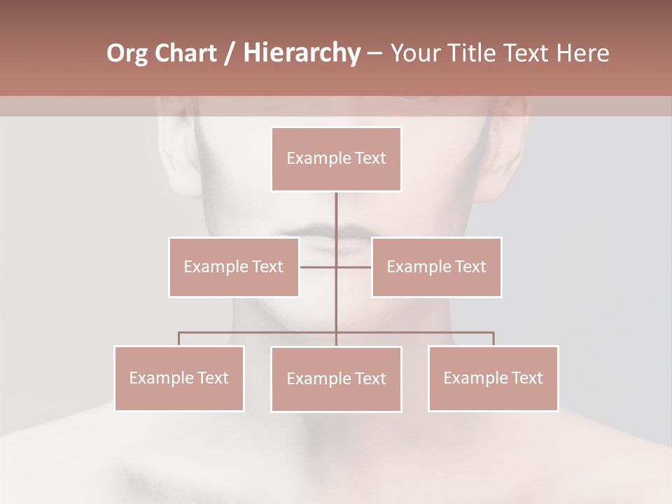 Beauty Girl Portrait PowerPoint Template