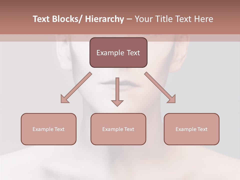 Beauty Girl Portrait PowerPoint Template