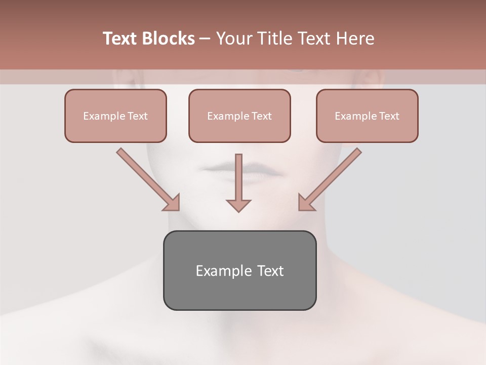 Beauty Girl Portrait PowerPoint Template