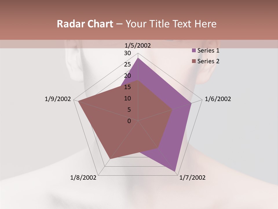 Beauty Girl Portrait PowerPoint Template