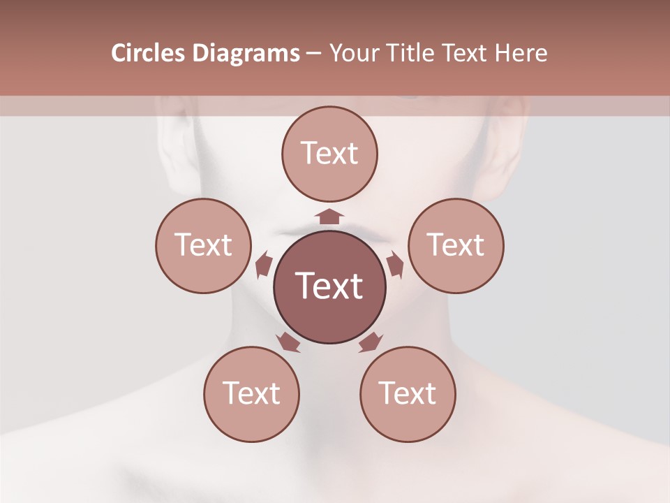 Beauty Girl Portrait PowerPoint Template