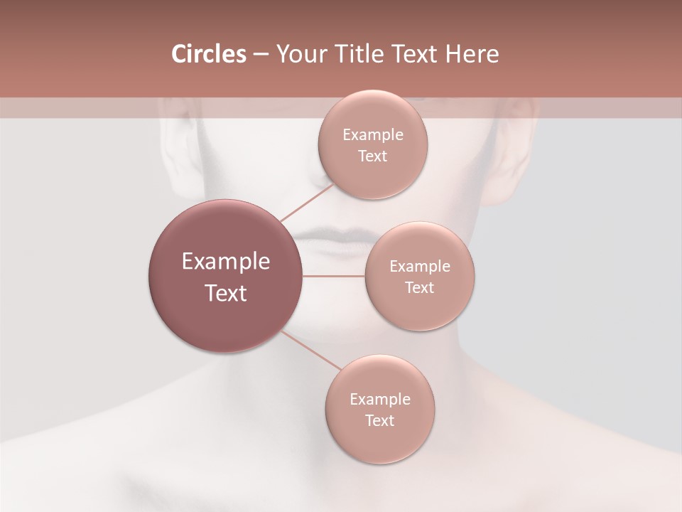 Beauty Girl Portrait PowerPoint Template