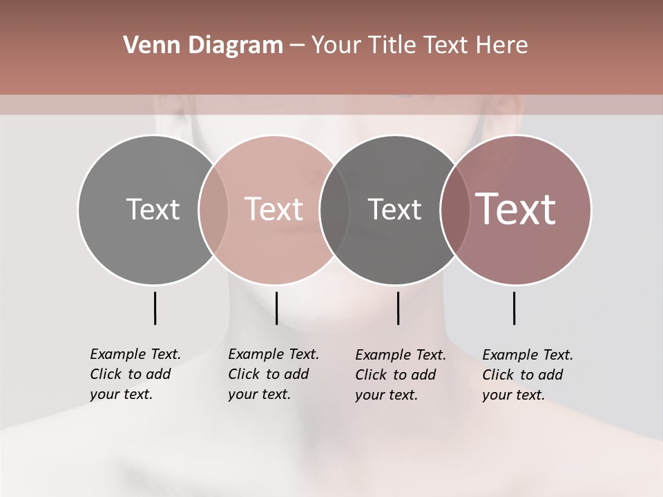 Beauty Girl Portrait PowerPoint Template