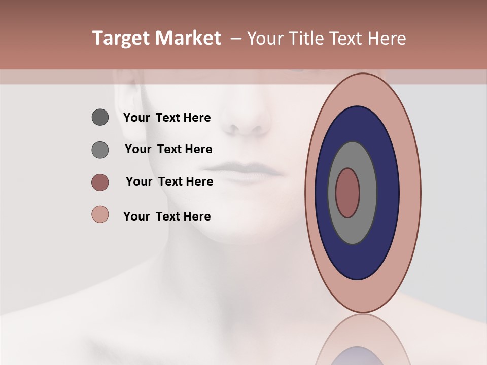 Beauty Girl Portrait PowerPoint Template