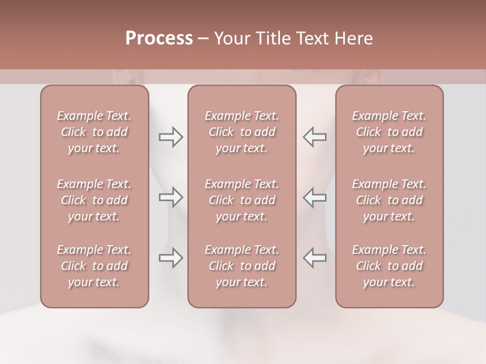 Beauty Girl Portrait PowerPoint Template