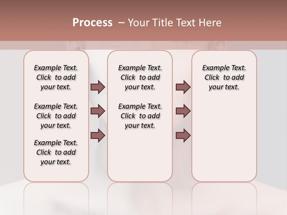 Beauty Girl Portrait PowerPoint Template