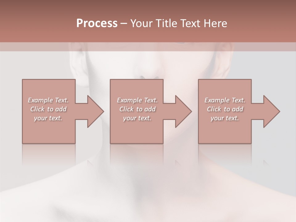 Beauty Girl Portrait PowerPoint Template