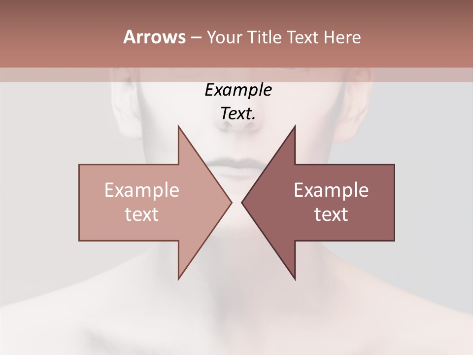 Beauty Girl Portrait PowerPoint Template