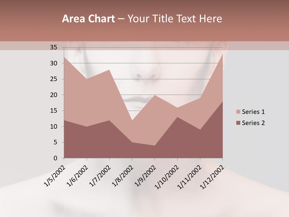 Beauty Girl Portrait PowerPoint Template