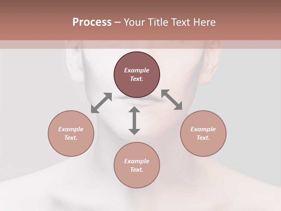 Beauty Girl Portrait PowerPoint Template