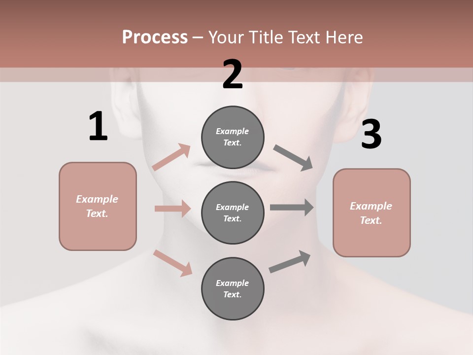 Beauty Girl Portrait PowerPoint Template