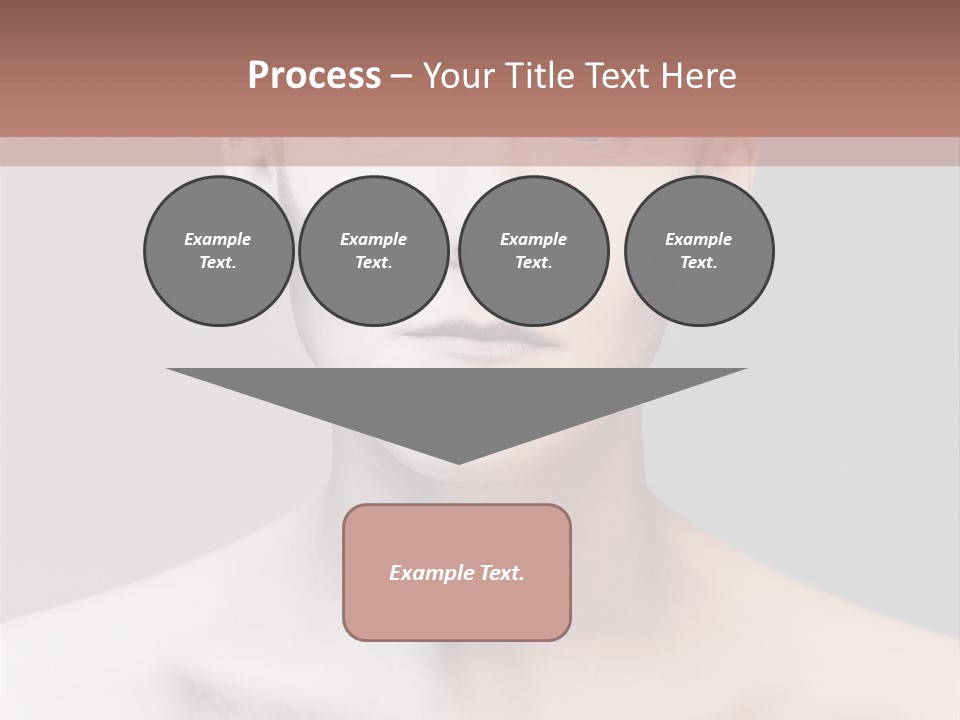 Beauty Girl Portrait PowerPoint Template