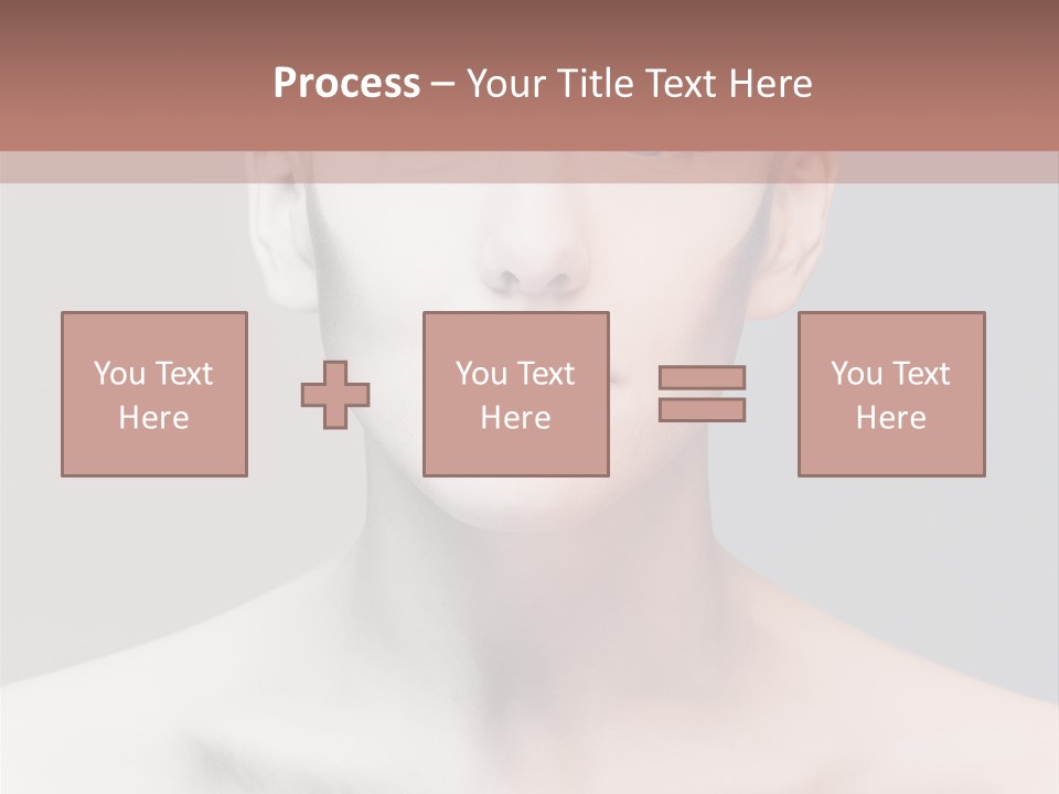Beauty Girl Portrait PowerPoint Template