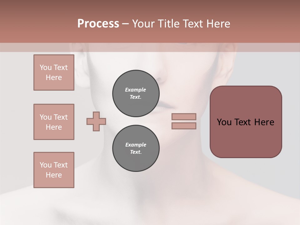 Beauty Girl Portrait PowerPoint Template