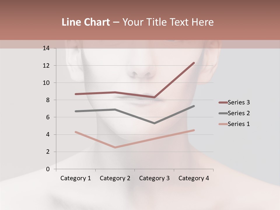 Beauty Girl Portrait PowerPoint Template