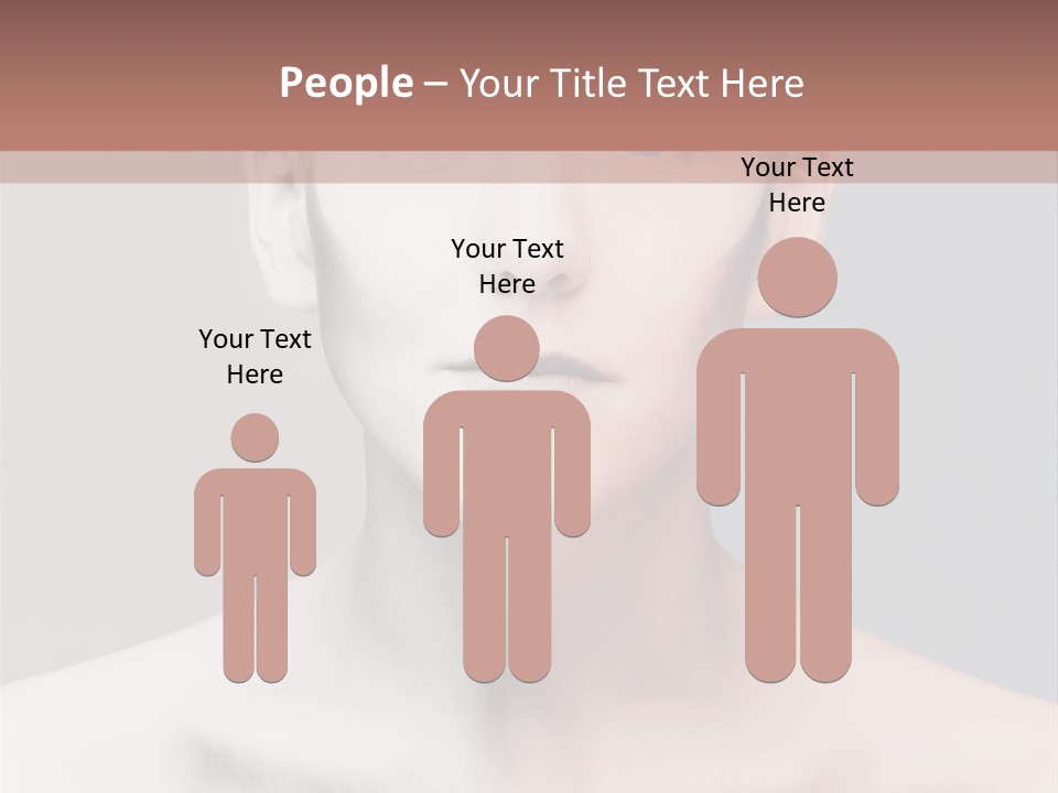 Beauty Girl Portrait PowerPoint Template