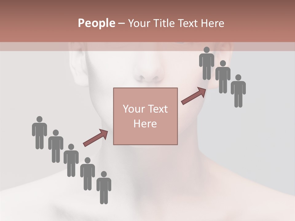 Beauty Girl Portrait PowerPoint Template