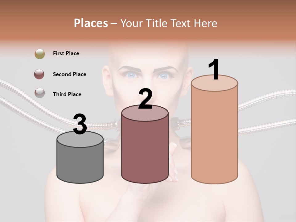 Model Modern Invention PowerPoint Template