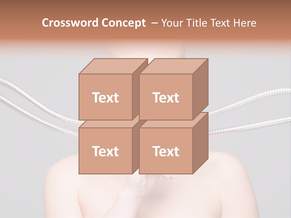 Model Modern Invention PowerPoint Template