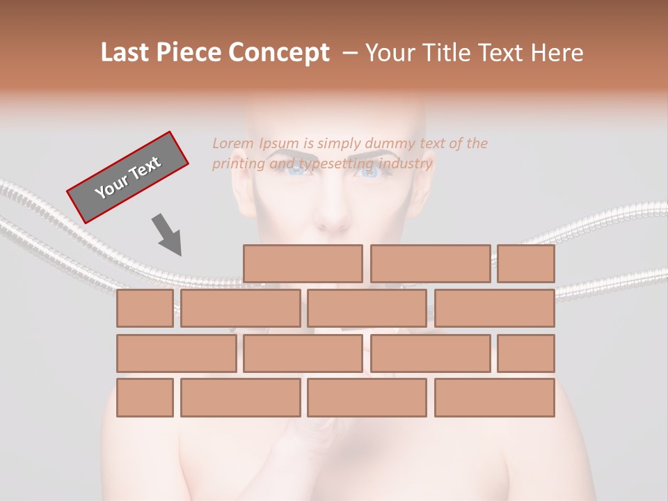 Model Modern Invention PowerPoint Template