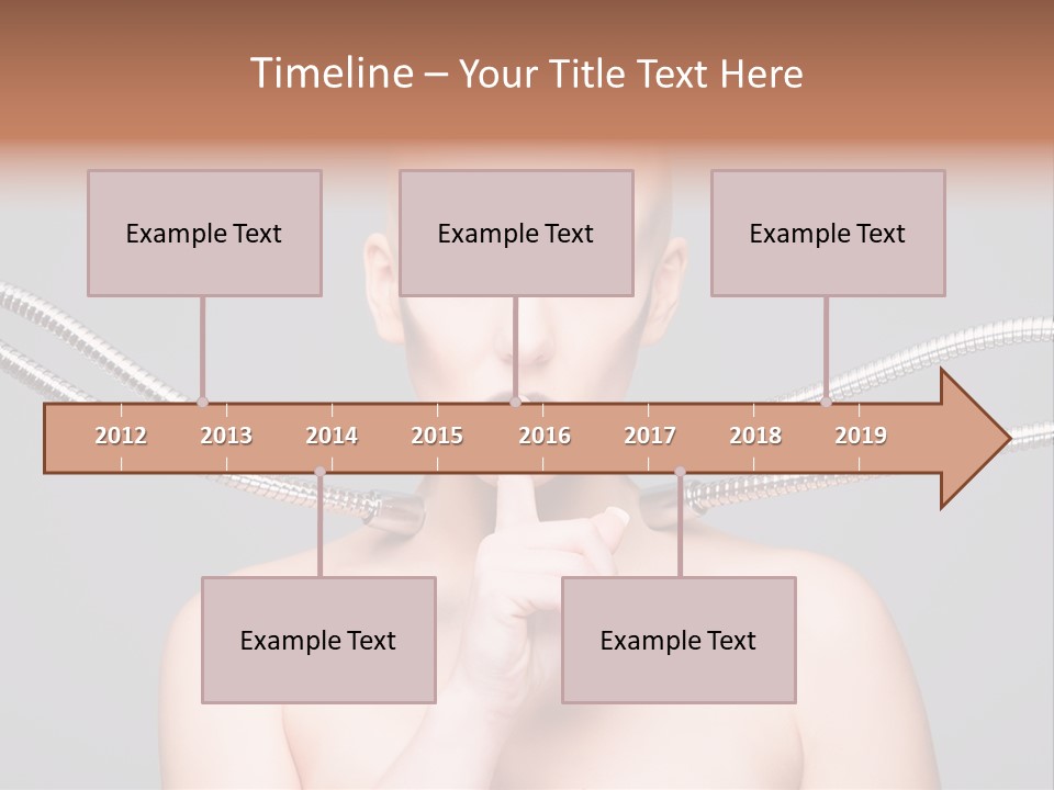 Model Modern Invention PowerPoint Template