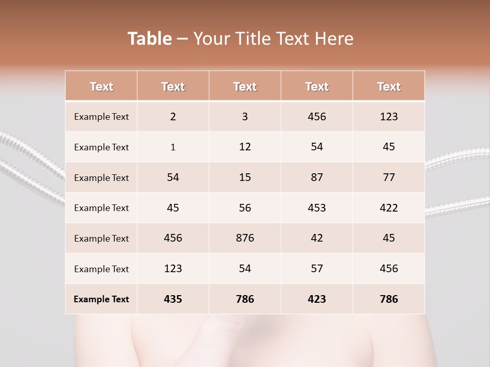 Model Modern Invention PowerPoint Template