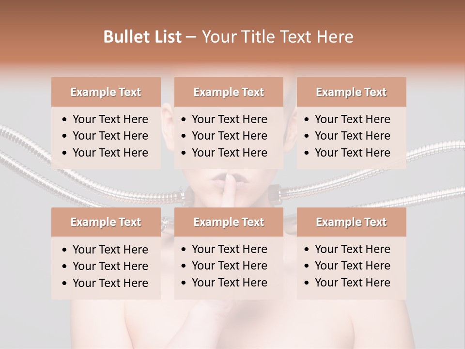 Model Modern Invention PowerPoint Template