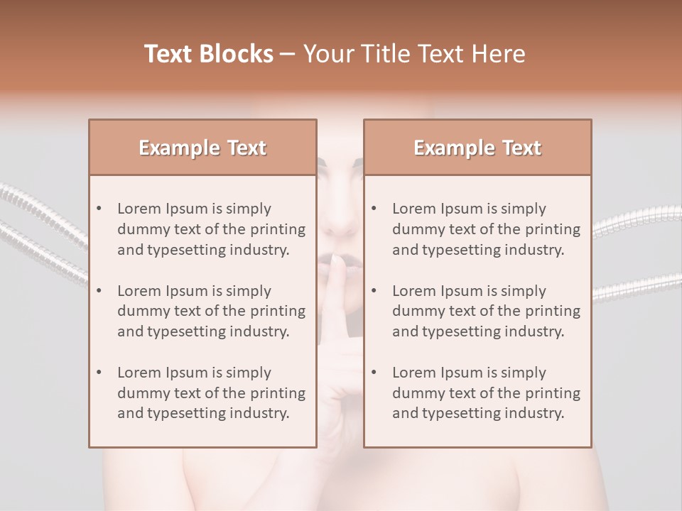 Model Modern Invention PowerPoint Template