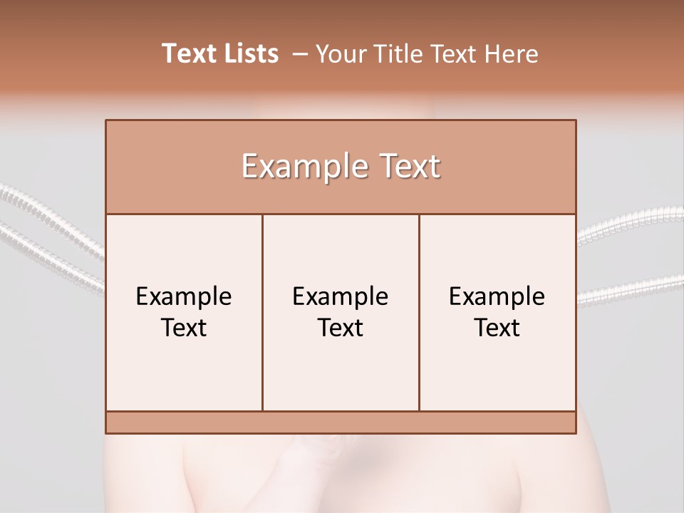 Model Modern Invention PowerPoint Template